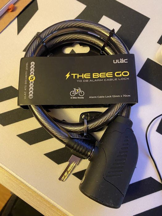 Cadeado Bicicleta/Trotinete com Alarme