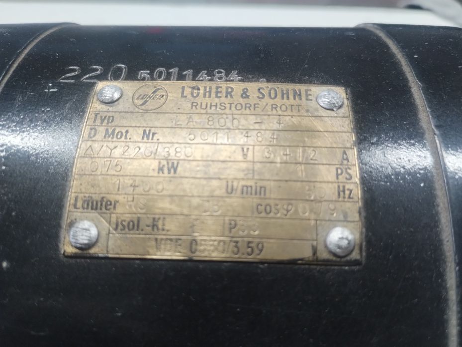 Silnik elektryczny 0,75kW 1400obr