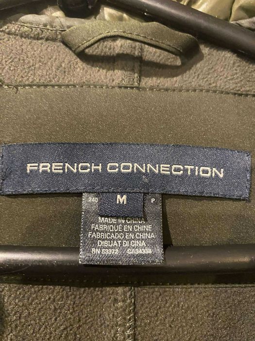 FRENCH CONNECTION markowa kurtka z kapturem r. M