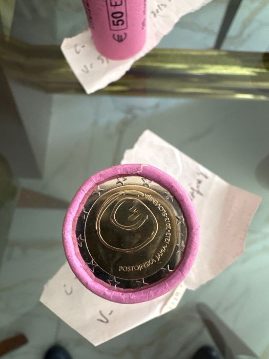 Rolos moedas 2€, para venda.