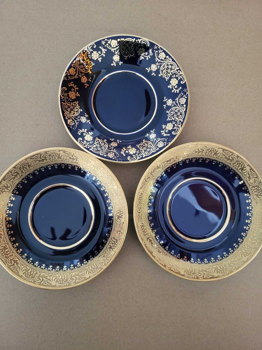 Blue Teacup Set - Limoges64550488917377121
