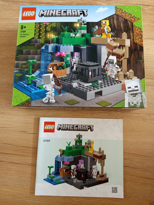 Klocki LEGO Minecraft Loch szkieletów 21189