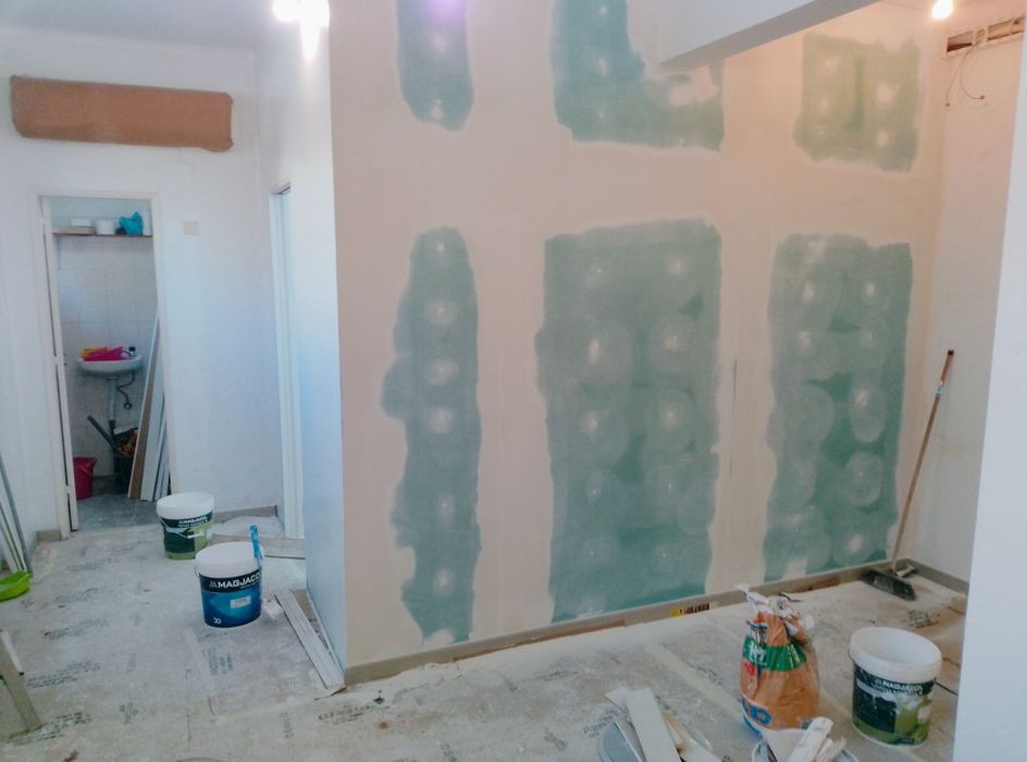 Remodelação e pintura