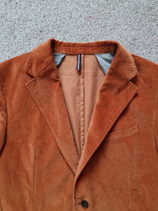 Strellson man's blazer чоловічий оксамитовий блейзер