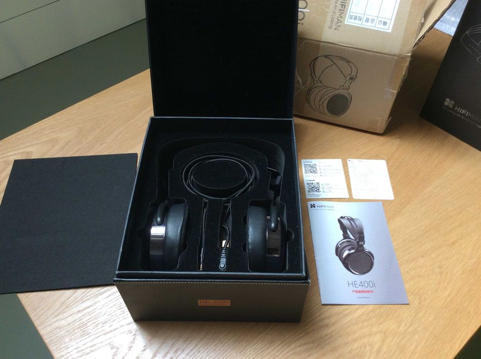 Hifiman HE-400i v2 + cabo Canare L-4E5C