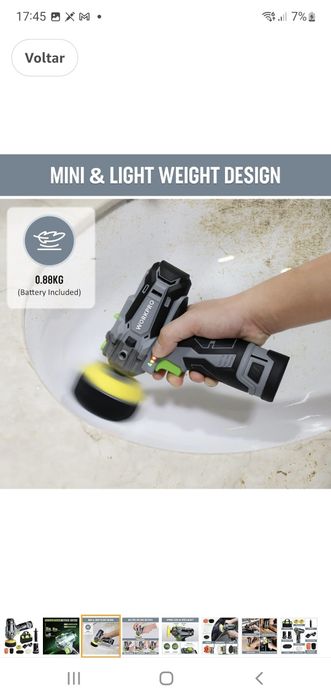 Polidora/lixadeira Novo