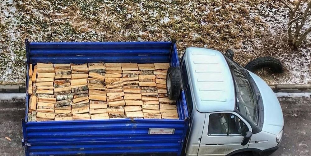 Недорогі дрова оптом і в роздріб акуратна складка 33/35 см.