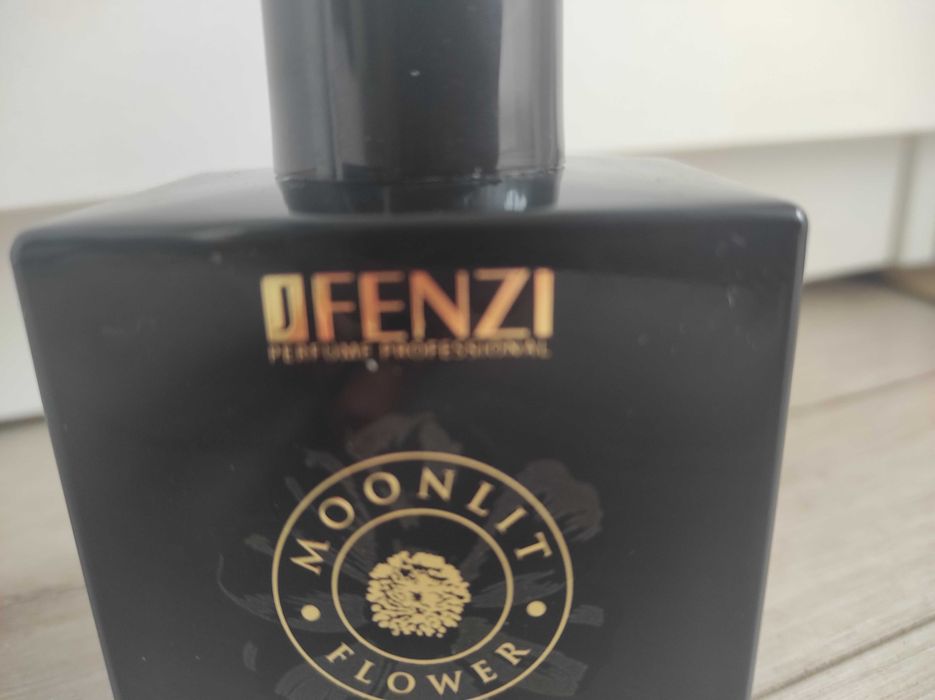 Luksusowe!trwałe JFenzi Moonlit Flower w tonacji zapach Bułgarii Jaśmin Noir