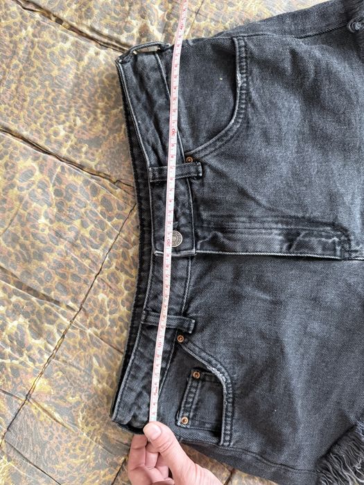 Шорти джинсові чорні