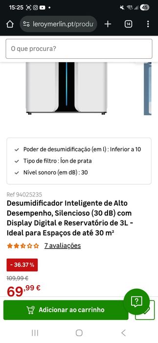 Desumificador por estrear