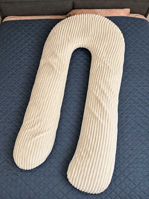 Подушка для вагітних Piccolino Stripes, U-подібна 140 см