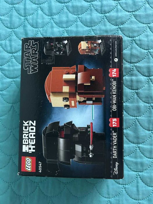 LEGO Star Wars BrickHeadz 40547 Obi-Wan Kenobi i Darth Vader