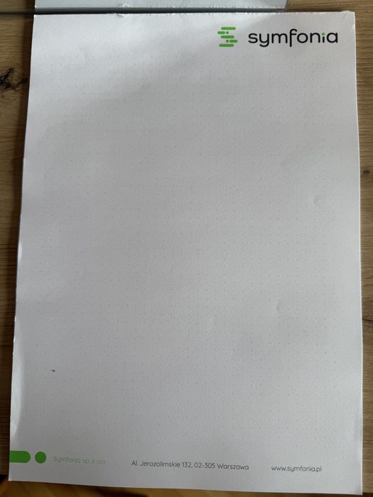 Notatnik duży firmowy