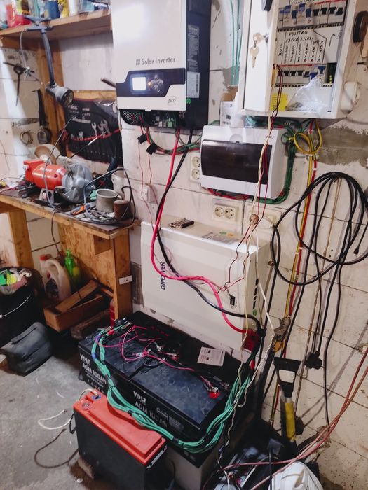 Інвертор гібридний 5,2kw, 48V. для безперебійного живлення