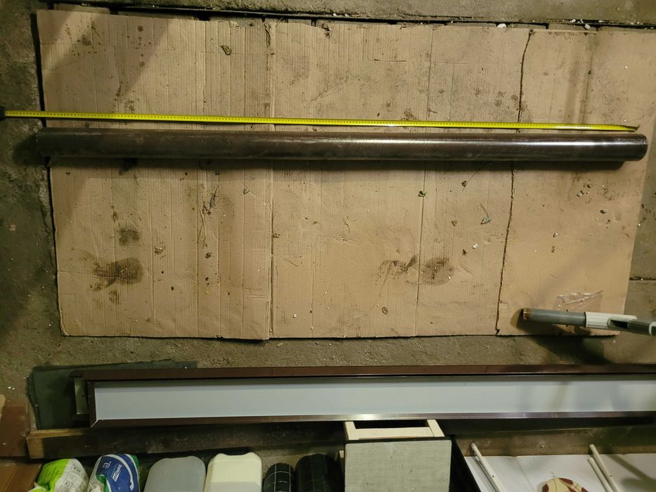 Rura spustowa metalowa RAL 8017