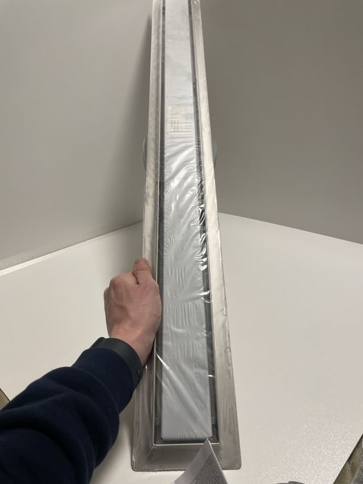 Лінійний душовий трап 94 см, нержавіюча сталь 304