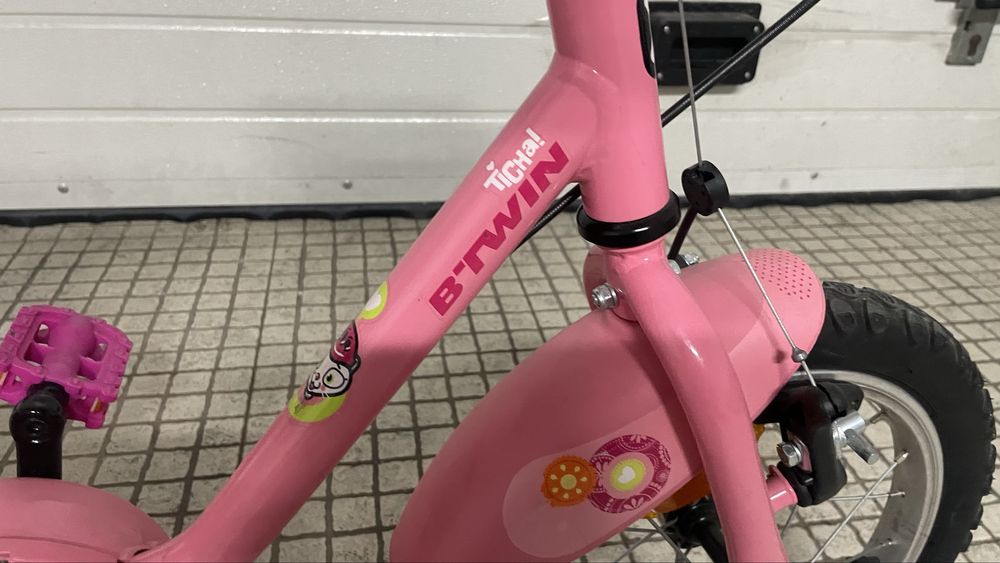 Bicicleta crianca decathlon 3-6 anos menina