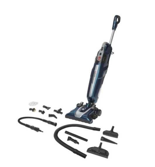 Máquina de limpeza a vapor com aspirador Hoover