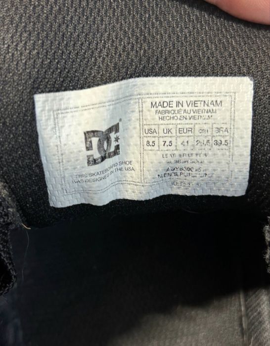 DC Shoes, 41 розмір