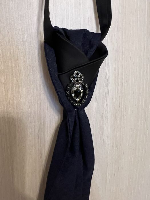 Стильний чоловічий костюм (смокінг), синій, 50 р.