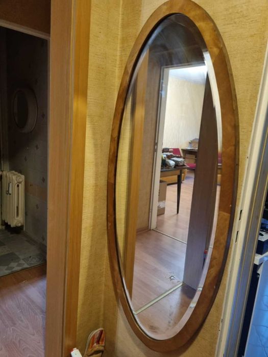 duże lustro na ściane czasy PRL