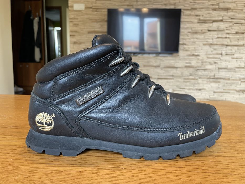 Oryginalne męskie buty trekkingowe Timberland wykonane z naturalnej skóry. Rozmiar US 9M EU 42,5