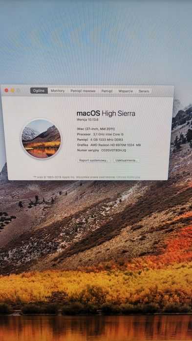 Komputer iMac 24 cale