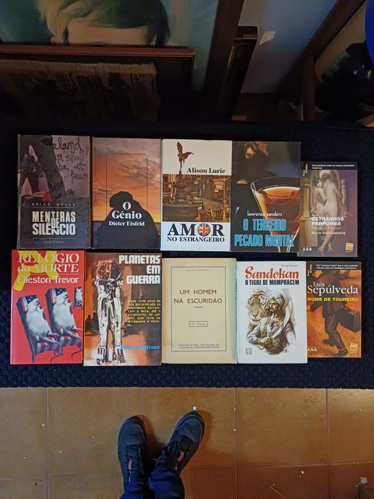 10 livros de variados temas