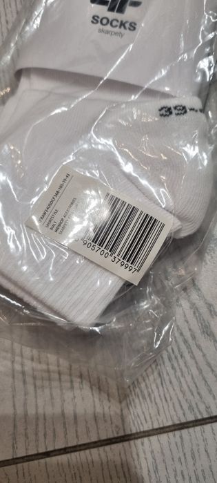 997: Skarpetki 4F damskie białego 3-pack roz. 38-42