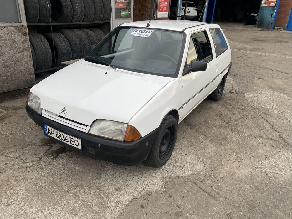 Citroen ax 1988 1.0 газ-бензин.