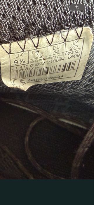 Тактические / Трекинговые ботинки Lowa Tibet GTX W (Wide) — EU 44 (27.7 см) — Made in Germany