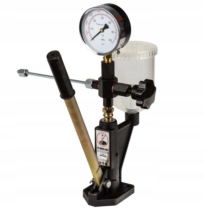 Próbni kmiernik tester dysze 600 BAR diesel manometr adapter