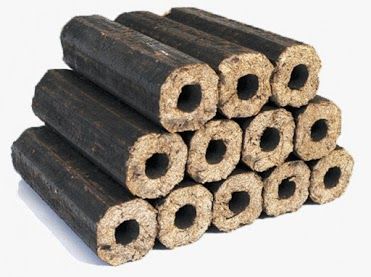 Древесное топливо для котлов каминов печей брикет пини кей дуб