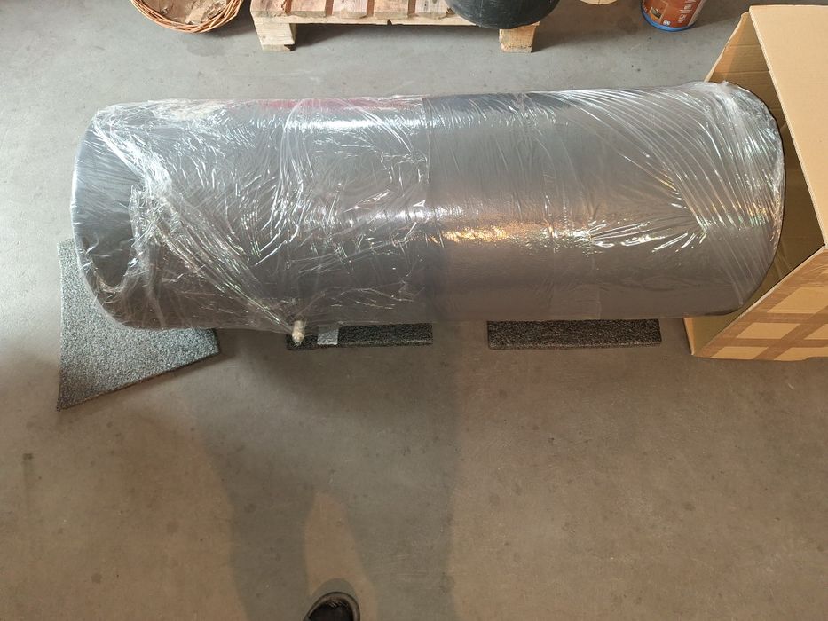 Zbiornik nierdzewny 130 L poziomy - NOWY POLSKI !GWARANCJA 8 LAT!