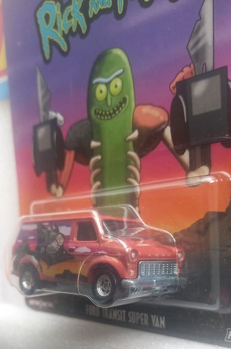 Ford transit super van hot wheels rick and morty