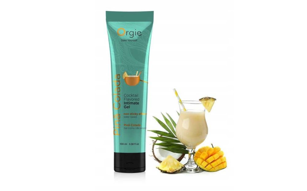 Їстівний лубрикант Orgie Pina Colada — коли інтим смакує як відпустка
