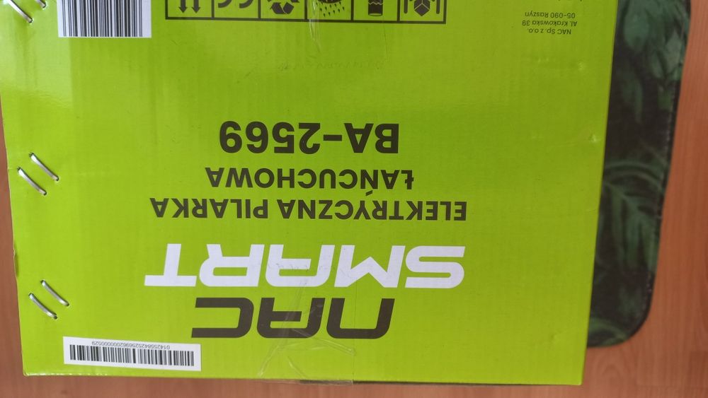 Pilarka łańcuchowa elektryczna NAC BA-2569