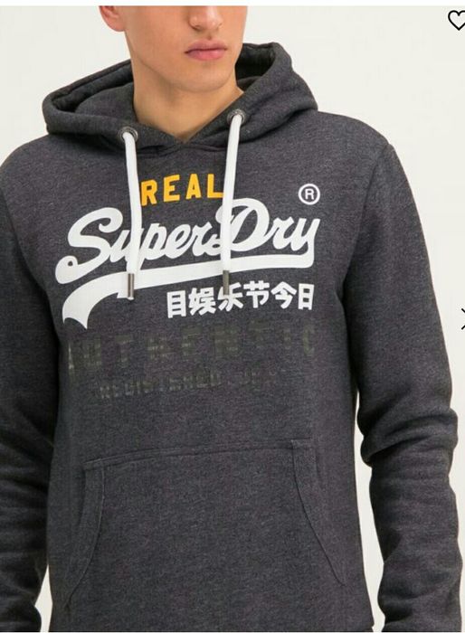 Bluza męska z kapturem oryginalny SuperDry M L nowa