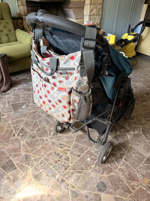 Wózek spacerówka Baby Jogger City mini zip + torba skip hop