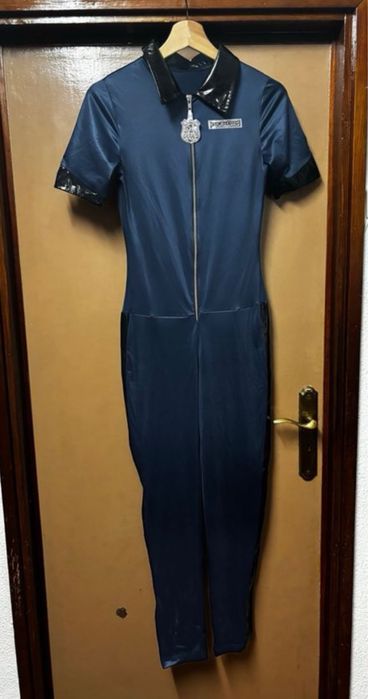 Disfarce Polícia Mulher tamanho S Amscan 997679