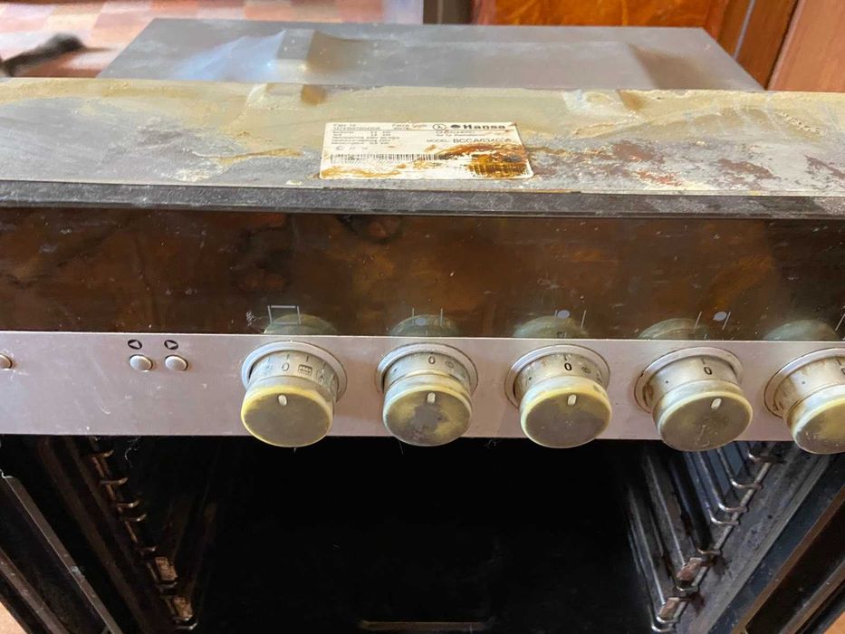 Зависимые электродуховка и варочная поверхность HANSA б/у на запчасти