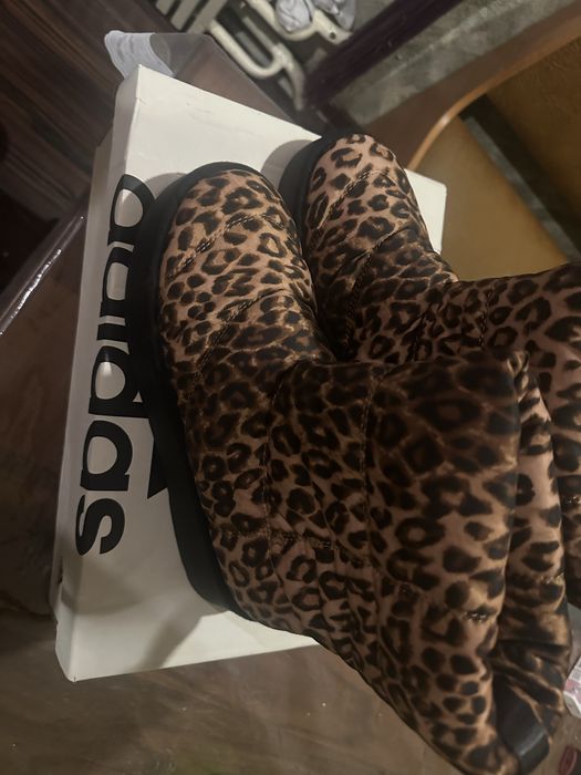 Леопардові сапоги Zara жіночі стильні та зручні