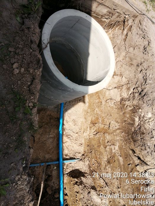 Usługi koparko ładowarką