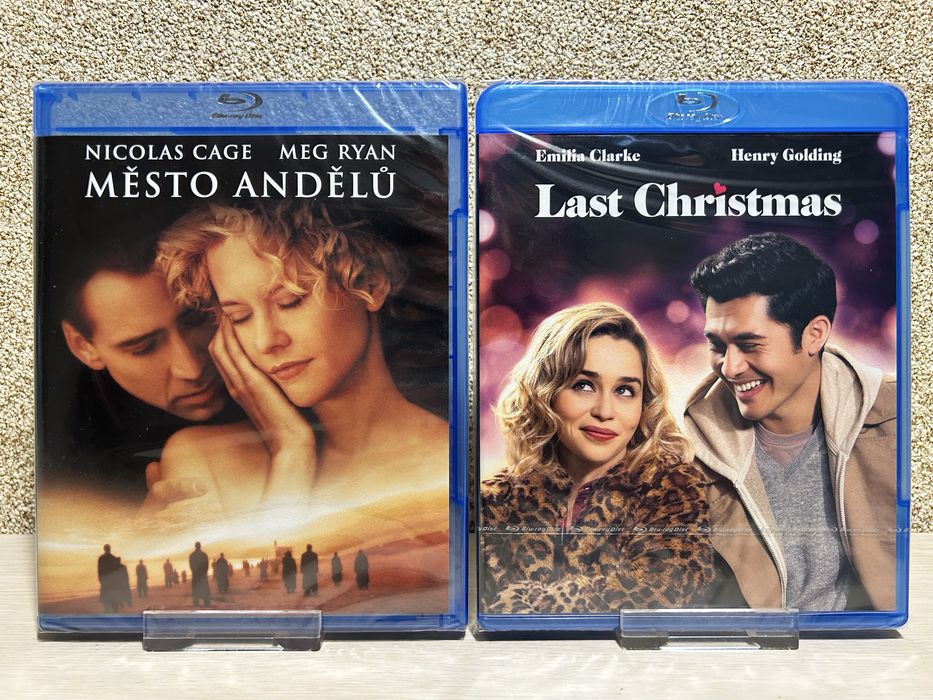 Blu-ray диски Фокус/ Клеопатра/ Человек дождя/Город ангелов/Mamma Mia!