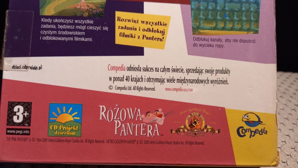Różowa pantera  gra Pc