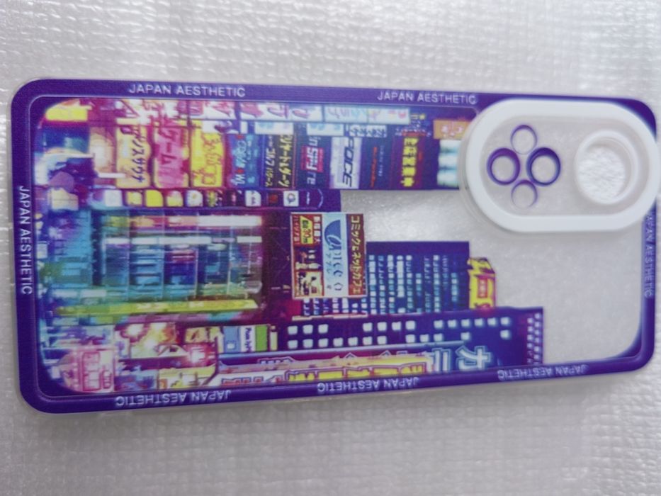 Capa silicone para Huawei Nova 9 ou Honor 50, bairro Akihabara, Tóquio