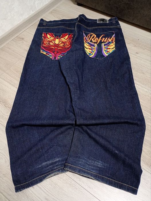 Refuse rap jeans Coogi type sk8 y2k hip hop: 3 500 грн. - Широкі джинси ...