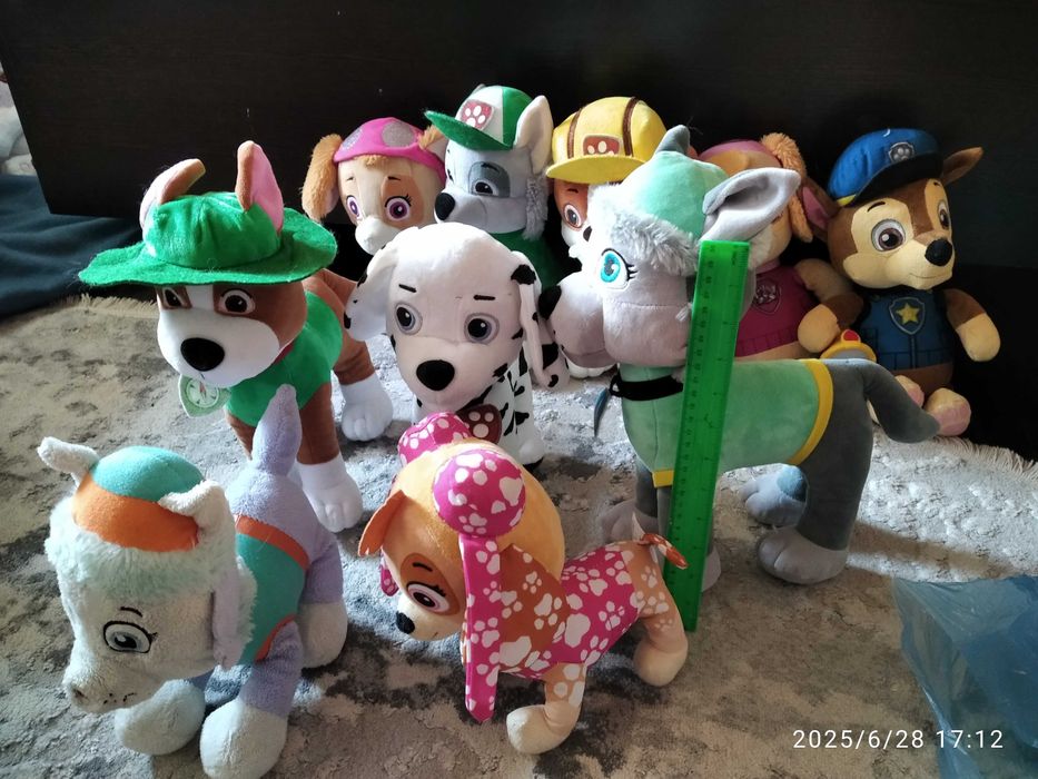 М'які іграшки Щенячий патруль