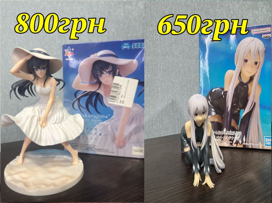 Аніме фігурки anime figure різні
