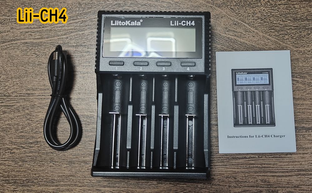 Зарядное устройство LiitoKala Lii-M4S . Lii-CH4. Lii-402 оригинал.